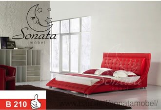 Кожаная кровать В 210 — SonataMobel Кожаная кровать В 210 — SonataMobel